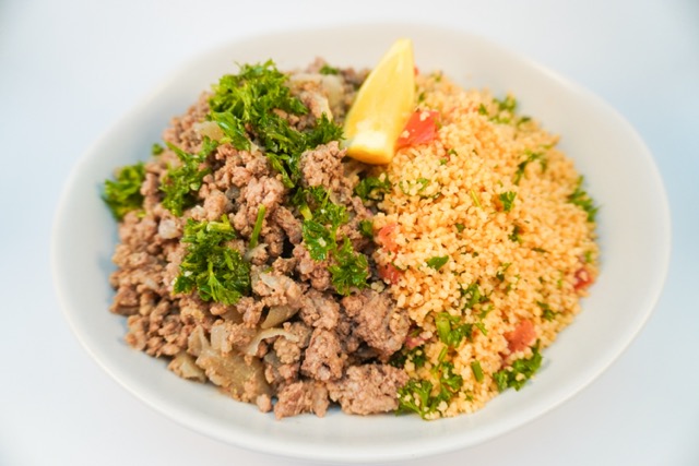 Beef Mince and Cous-Cous Salad